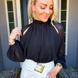 Fall In Love Cold Shoulder Top