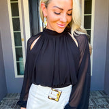 Fall In Love Cold Shoulder Top