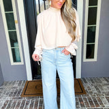 Uptown Wide Leg Jean