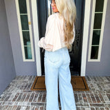 Uptown Wide Leg Jean