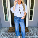 Rock Star Status Studded Jeans