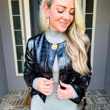 Savage Elegance Crocodile Jacket