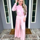 Paris Socialite Pink Trousers