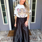 Black Swan Sheer Overlay Pants