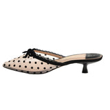 Mel Dot Kitten Heel