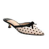 Mel Dot Kitten Heel