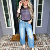 The Hot Girl Errands Distressed Jeans
