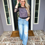 Urban Glimmer Top - Black