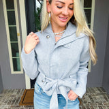 Madison Avenue Belted Sweater