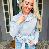 Madison Avenue Belted Sweater