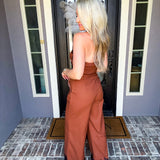 Amber Lane Wide Leg Trousers