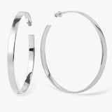 Atlas Hoops 3" - Silver