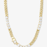 Julian's Obsessed With Diamonds Necklace 18" - Gold