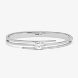 She's On Point Lasso Cuff - Silver
