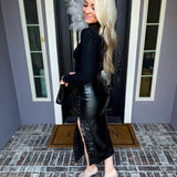 Urban Vixen Lace Up Skirt