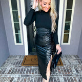 Urban Vixen Lace Up Skirt