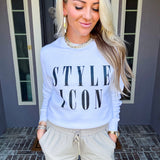 Style Icon Sweatshirt - White