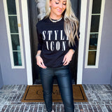 Style Icon Sweatshirt - Black