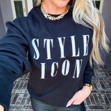 Style Icon Sweatshirt - Black