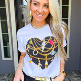 Charm My Heart Tee