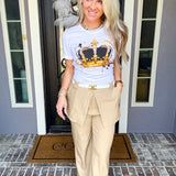 Golden Crown Queen Tee