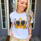 Golden Crown Queen Tee