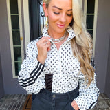 Playful Polka Dot Jacket