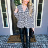 Couture Executive Houndstooth Blazer