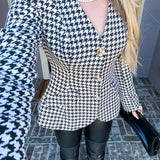 Couture Executive Houndstooth Blazer