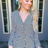 Couture Executive Houndstooth Blazer