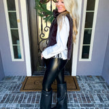 Night Out Icon Fur Top