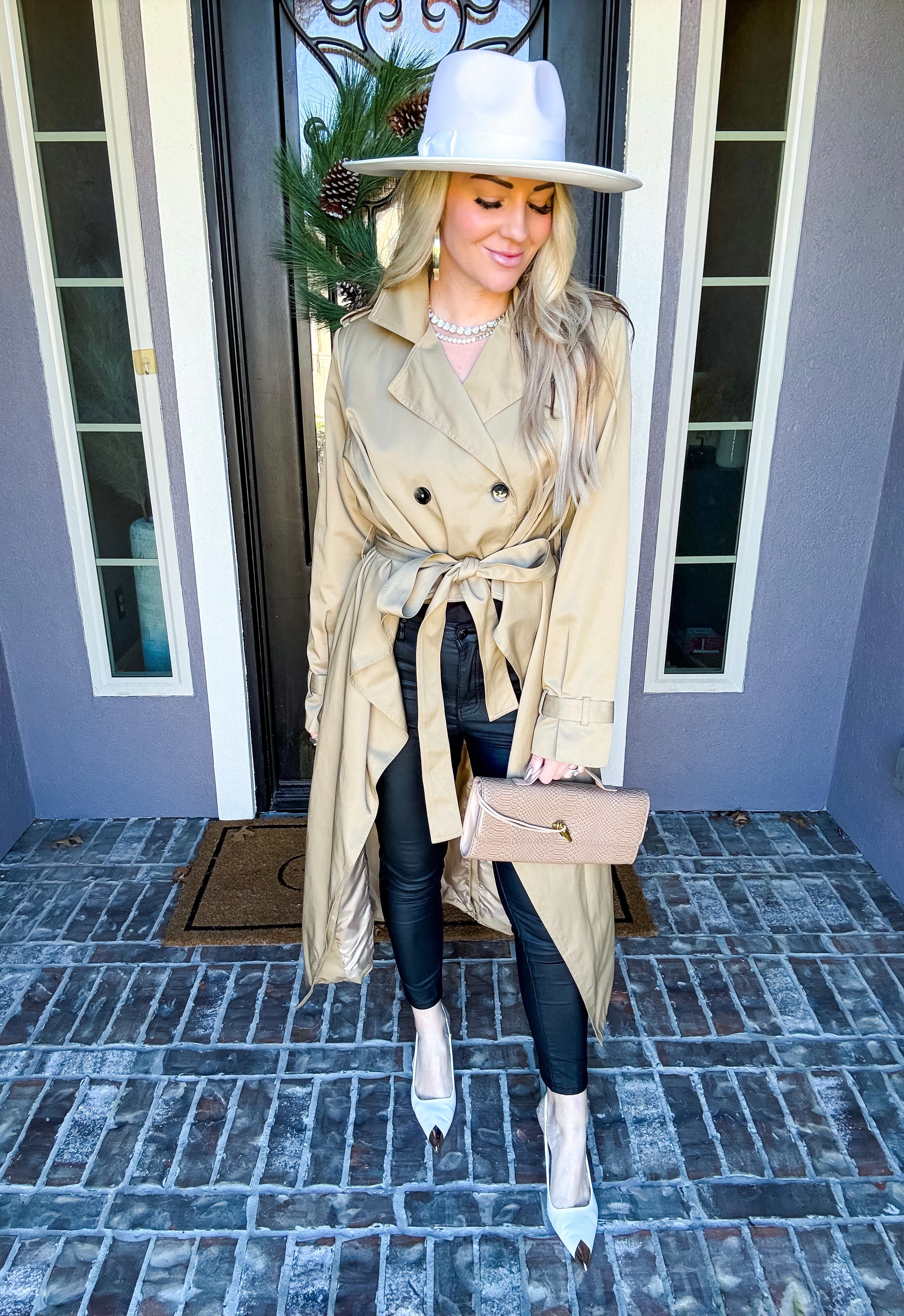 The Vogue Hi-Lo Trench Coat