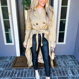 The Vogue Hi-Lo Trench Coat