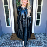 Milano Sleeveless Leather Vest