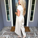 Luxe Blanc Harem Pants