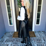 Milano Sleeveless Leather Vest