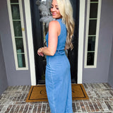 Perfect Date Denim Dress