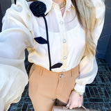 Paris In Bloom Blouse