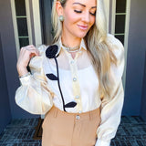Paris In Bloom Blouse