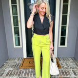 Pure Essence Cropped Blazer - Black