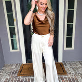 Refined Icon Silk Trousers