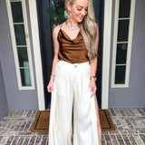 Refined Icon Silk Trousers