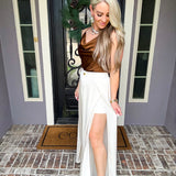Refined Icon Silk Trousers
