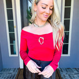 Desire Gold Detail Top