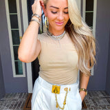 Style Staple Fitted Top