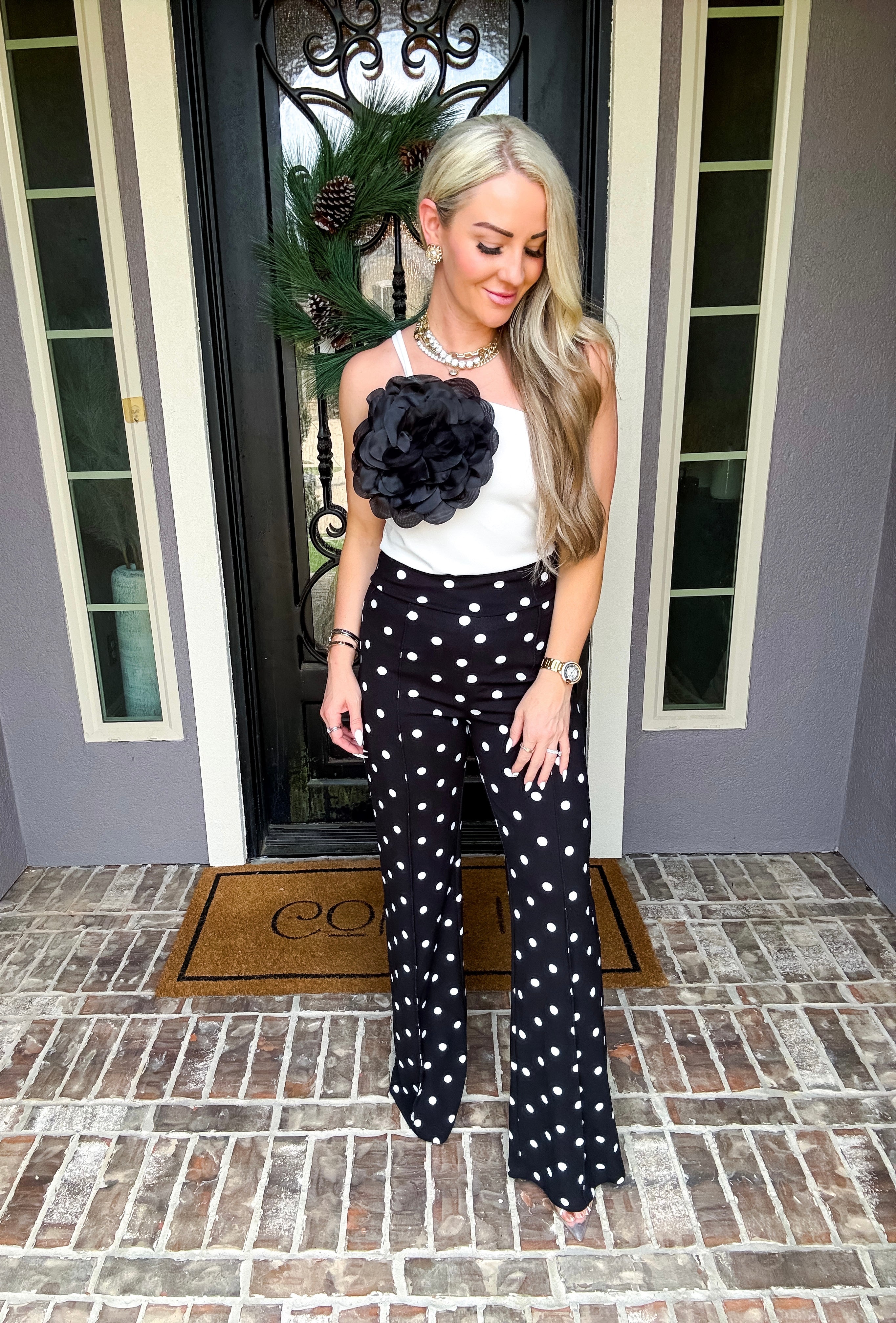 Fashion House Flower Bodysuit – Love Always Boutique