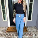Jenny From The Block Denim Skirt Pant