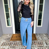 Jenny From The Block Denim Skirt Pant