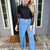 Downtown Diva Mesh Top