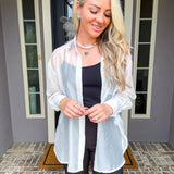 Sweet Grace Sheer Blouse